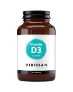 Viridian Vitamin D3 4000IU Veg Caps 90