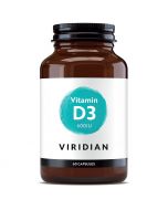 Viridian Vitamin D3 600iu Capsules 60