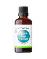 Viridian 100% Organic Sage Tincture 50ml