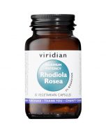 Viridian MAX POTENCY Rhodiola Rosea Root Extract Veg Caps 30