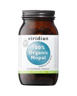 Viridian Nopal 500mg Veg Caps Organic (cactus, Opuntia ficus-indica) 90