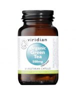 Viridian Organic Green Tea Leaf 500mg Veg Caps 30