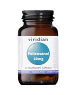 Viridian Policosanol 20mg Veg Caps 30