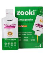 Zooki Liposomal Ashwagandha KSM-66 500mg Passion Fruit Sachets 14