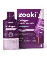 Zooki Super Strength Collagen Blackcurrant Sachets 14