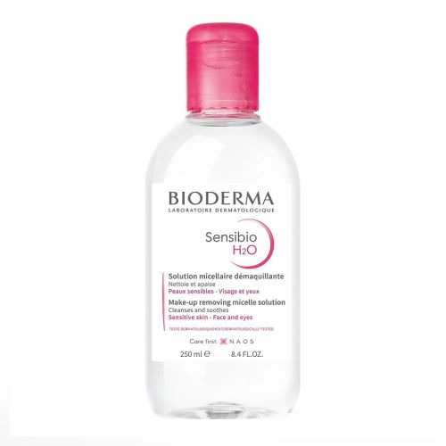 Bioderma - Sensibio - H2O Micellar Water - Makeup Remover Cleanser - Face  Cleanser for Sensitive Skin