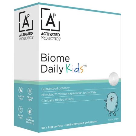 Activated Probiotics Biome Daily Kids 30 | Landys Chemist