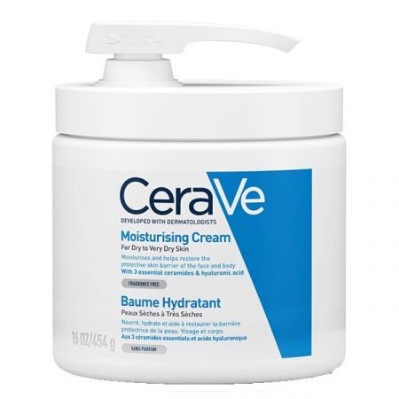 CeraVe Moisturising Cream with Pump 454g | Landys Chemist