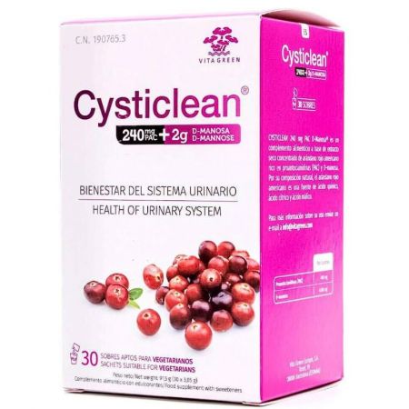 Cysticlean 240mg PAC + 2g D-Mannose Sachets | Landys Chemist