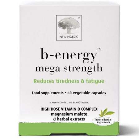 New Nordic B-Energy Mega Strength Caps 60 | Landys Chemist