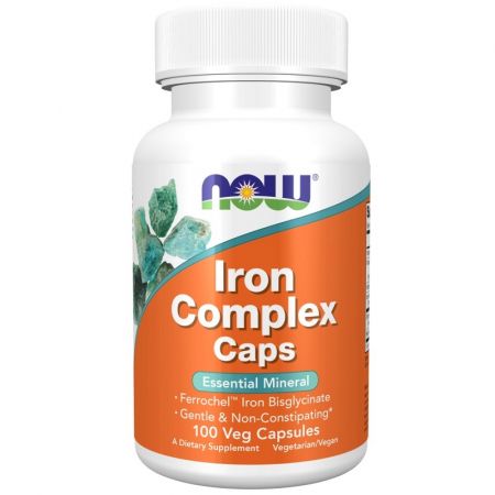 NOW Foods Iron Complex Capsules 100 | Landys Chemist